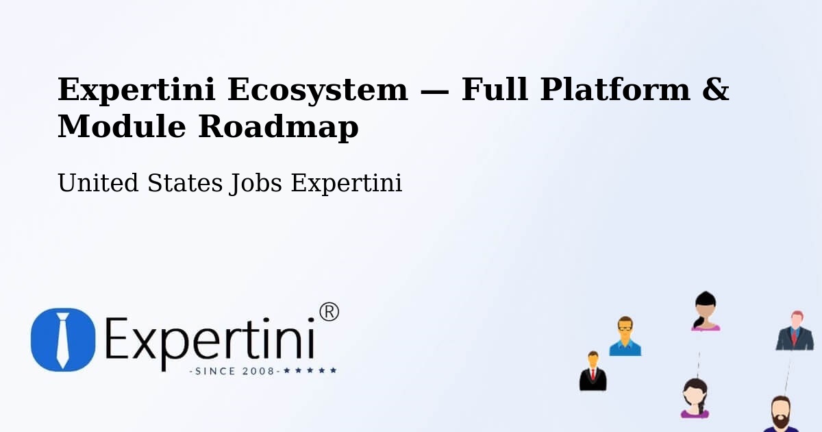 Expertini Ecosystem — Full Platform & Module Roadmap – Prescott