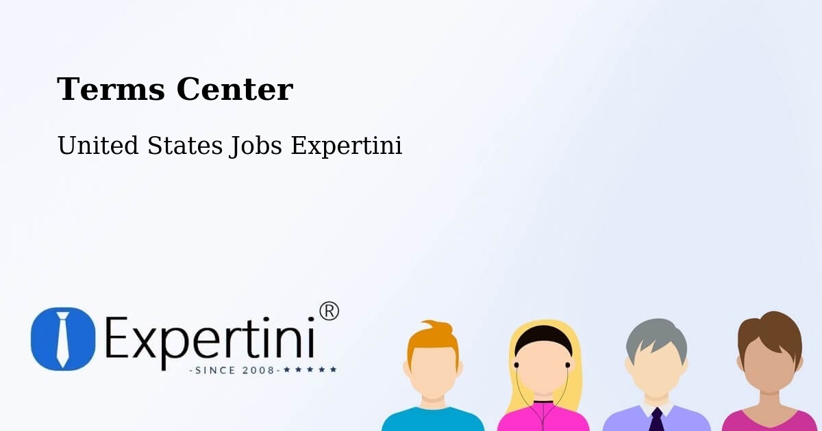 Terms of Service – Prescott - United States Jobs Expertini